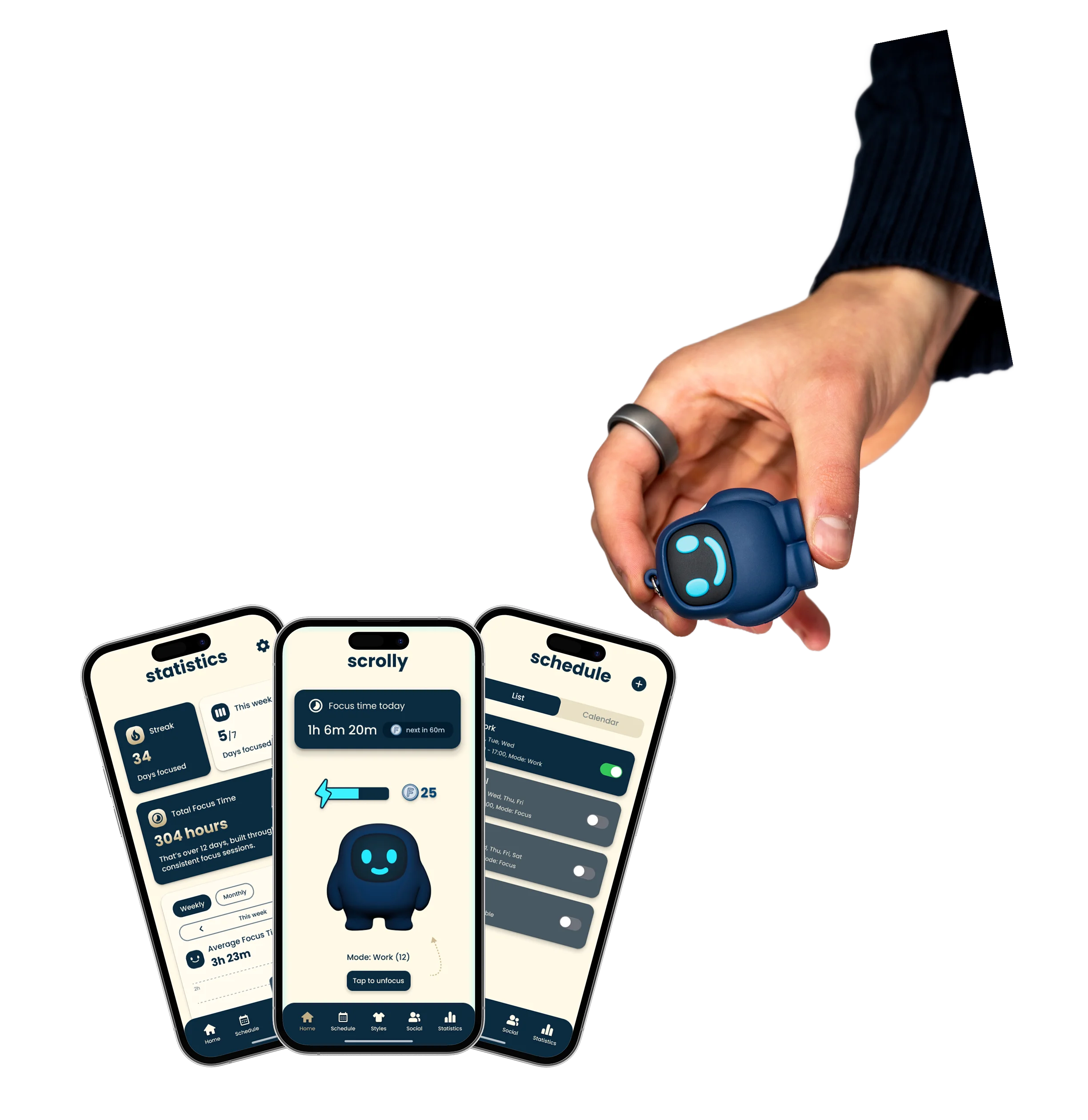 Scrolly — the device that blocks addictive apps