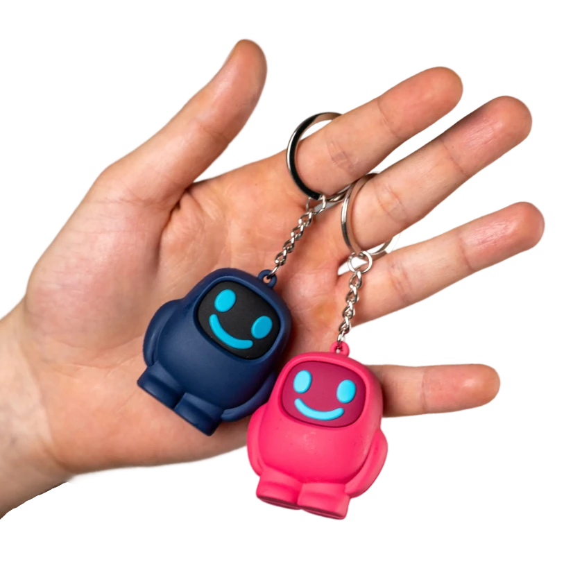 Scrolly device held in a hand