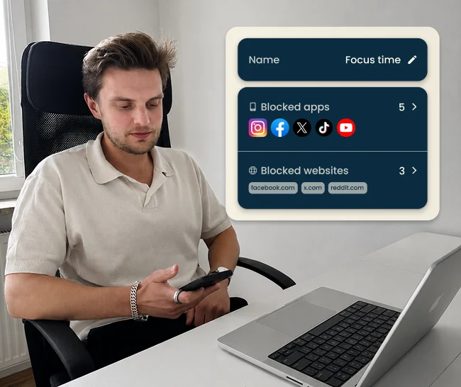 Select apps to block